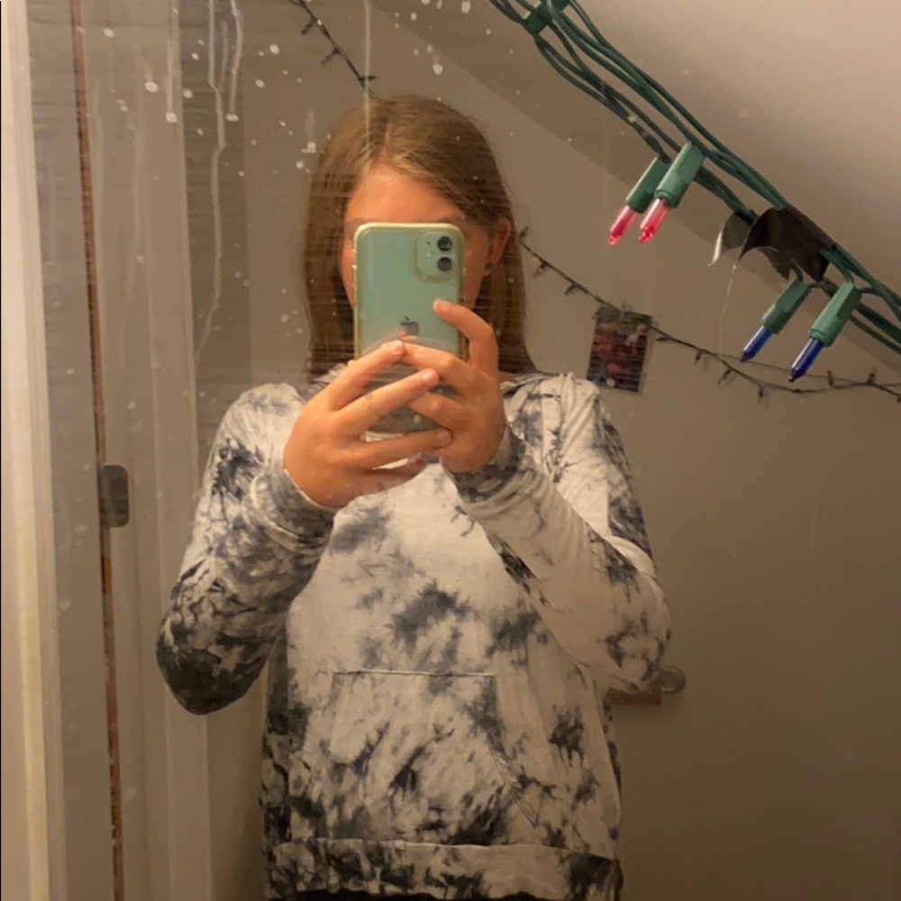 Marble hoodie